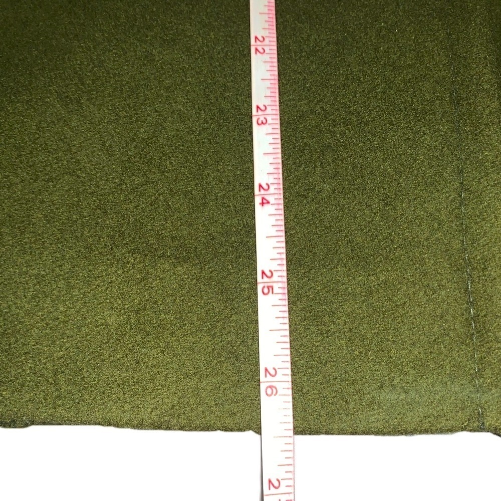 Preston & York Wool Pea Coat Olive Green Size Medium Women Beautiful EUC - Picture 6 of 9